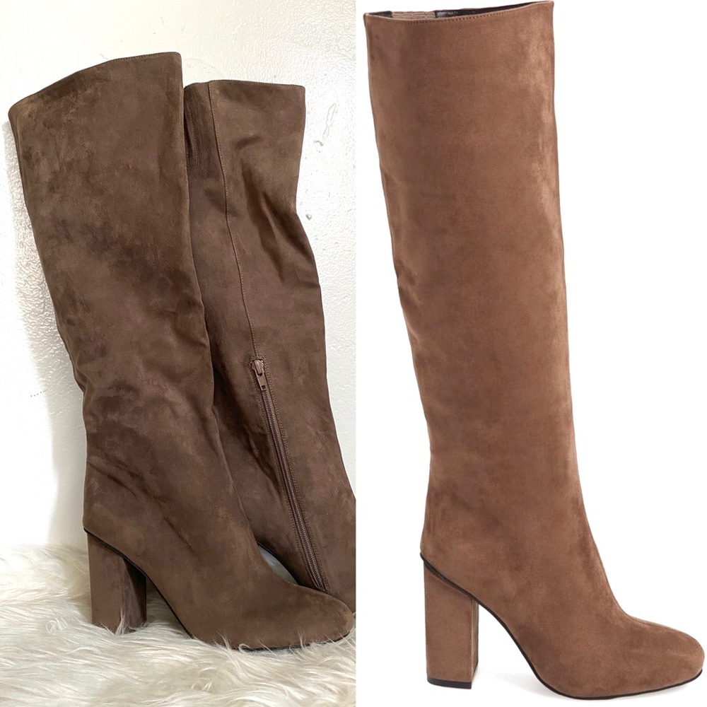 Bandera Knee High Boot JEFFREY CAMPBELL 7.5 brown